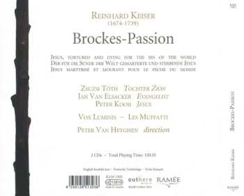 2CD Vox Luminis: Brockes-Passion