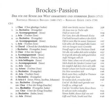 2CD Vox Luminis: Brockes-Passion