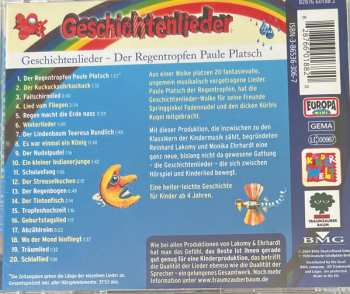 CD Reinhard Lakomy: Geschichtenlieder - Der Regentropfen Paule Platsch