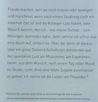CD Reinhard Mey: Lieder Von Freunden
