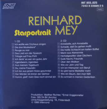 2CD Reinhard Mey: Starportrait