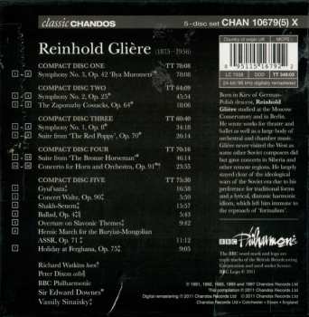 5CD/Caja BBC Philharmonic: The Glière Orchestral Collection