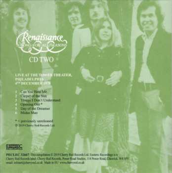 3CD/Caja Renaissance: A Song For All Seasons DLX