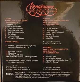 3CD/Caja Renaissance: A Song For All Seasons DLX