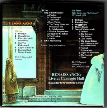 3CD/Caja Renaissance: Live At Carnegie Hall