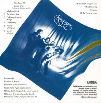 2CD/Caja/Blu-ray Renaissance: Azure D'or