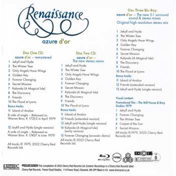 2CD/Caja/Blu-ray Renaissance: Azure D'or