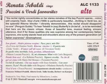 CD Renata Tebaldi: Renata Tebaldi Sings Puccini & Verdi Favourites