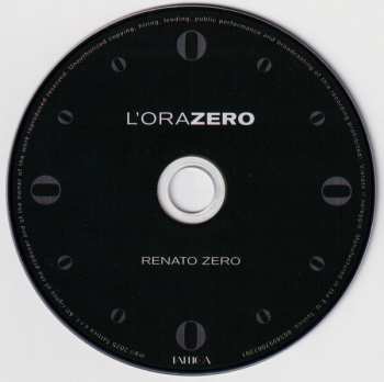 CD Renato Zero: L'Orazero