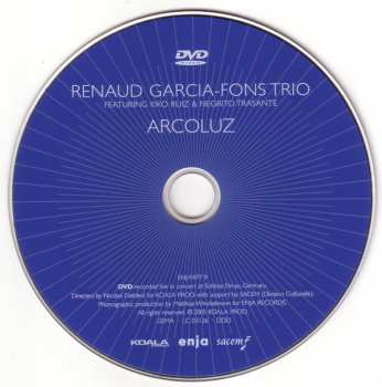 CD/DVD Renaud Garcia-Fons Trio: Arcoluz DIGI
