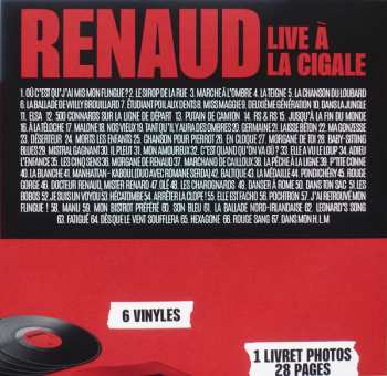 6LP/4CD/DVD/Caja Renaud: Live À La Cigale