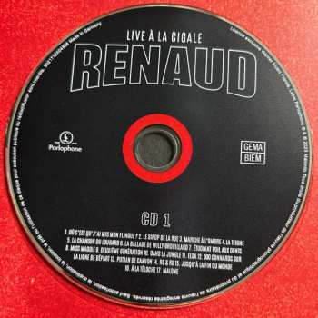 6LP/4CD/DVD/Caja Renaud: Live À La Cigale