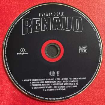 6LP/4CD/DVD/Caja Renaud: Live À La Cigale