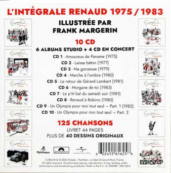 10CD/Caja Renaud: Putain D'coffret (L'intégrale 1975/1982)