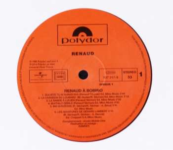 2LP Renaud: Renaud À Bobino