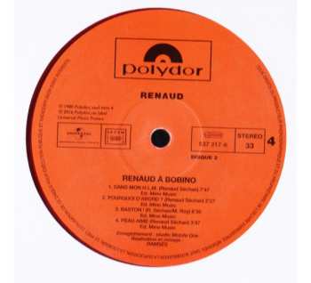 2LP Renaud: Renaud À Bobino