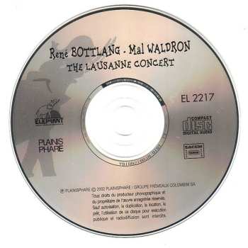 CD Mal Waldron: The Lausanne Concert 