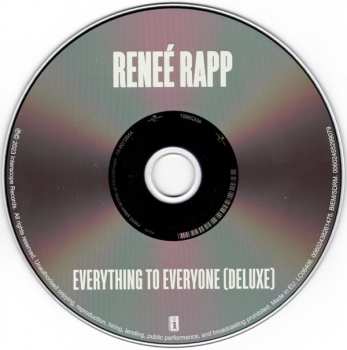 CD Reneé Rapp: Everything To Everyone DLX