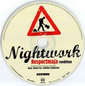 CD Nightwork: Respectmaja - Reedition