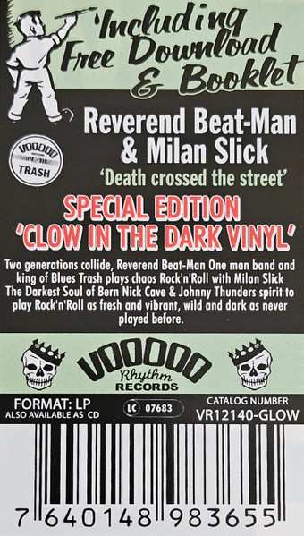 LP Reverend Beat-Man: Death Crossed The Street CLR | LTD