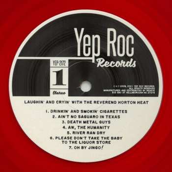 LP Reverend Horton Heat: Laughin’ & Cryin’ With The Reverend Horton Heat CLR | LTD