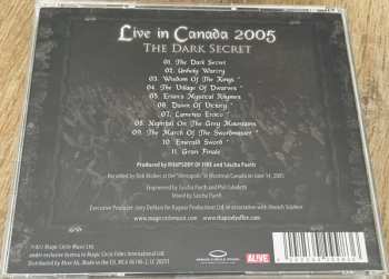2CD Rhapsody: Live in Canada 2005 - The Dark Secret