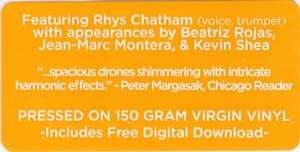 LP Rhys Chatham: Outdoor Spell