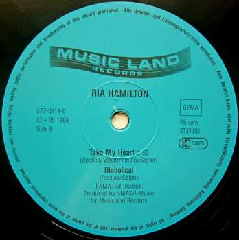 LP Ria Hamilton: Take My Heart