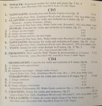6CD/Caja Ricardo Odnoposoff: Vol.1 . Violin Concertos And Showpieces