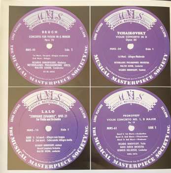 6CD/Caja Ricardo Odnoposoff: Vol.1 . Violin Concertos And Showpieces