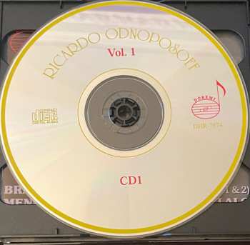 6CD/Caja Ricardo Odnoposoff: Vol.1 . Violin Concertos And Showpieces