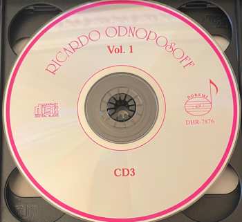 6CD/Caja Ricardo Odnoposoff: Vol.1 . Violin Concertos And Showpieces