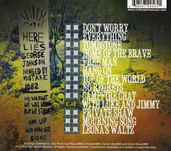 CD Rich Hopkins & Luminarios: Tombstone