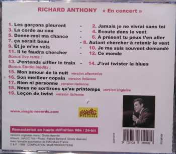 CD Richard Anthony: En Concert