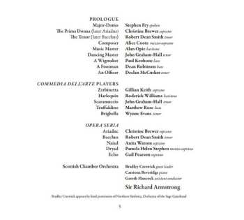 2CD/Caja Scottish Chamber Orchestra: Le Bourgeois Gentilhomme / Ariadne Auf Naxos 