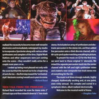 CD Richard Band: Arena (Original Motion Picture Soundtrack)