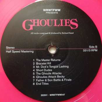 LP/SP Richard Band: Ghoulies (Original Soundtrack) LTD | CLR