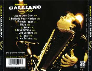 CD Richard Galliano: Solo