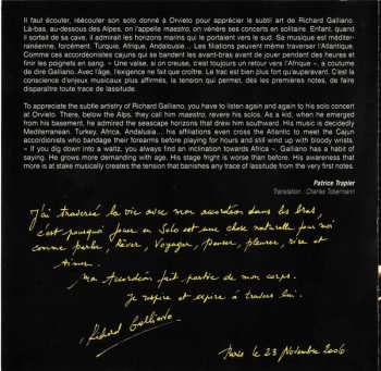 CD Richard Galliano: Solo