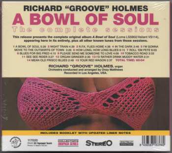 CD Richard "Groove" Holmes: A Bowl Of Soul DIGI