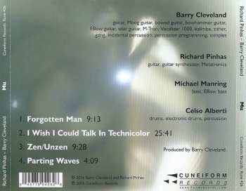 CD Richard Pinhas: Mu