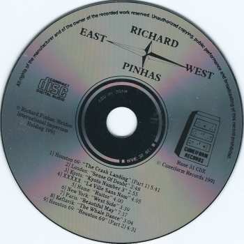 CD Richard Pinhas: East West