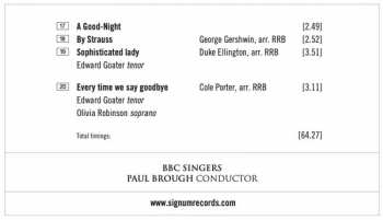 CD BBC Singers: My Dancing Day (Choral Music By Richard Rodney Bennett)