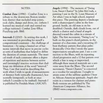 CD Kenneth Boulton: Embers (Music For Saxophone With Piano And Electronics)