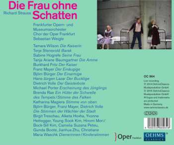 3CD/Caja Richard Strauss: Die Frau Ohne Schatten