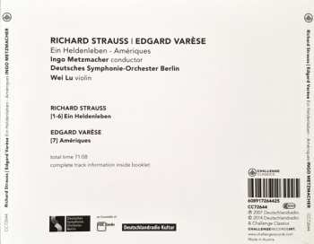 CD Richard Strauss: Ein Heldenleben - Amériques