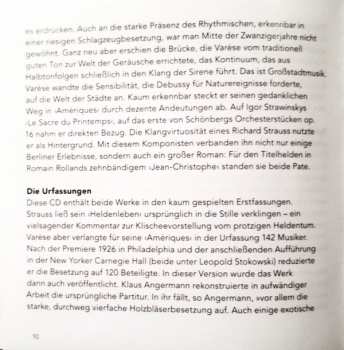 CD Richard Strauss: Ein Heldenleben - Amériques