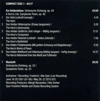 6CD/Caja Richard Strauss: Tondichtungen • Symphonic Poems
