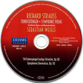 6CD/Caja Richard Strauss: Tondichtungen • Symphonic Poems