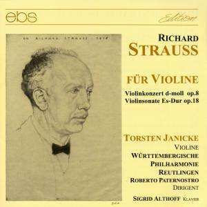 CD Richard Strauss: Richard Strauss (Werke Für Violine)